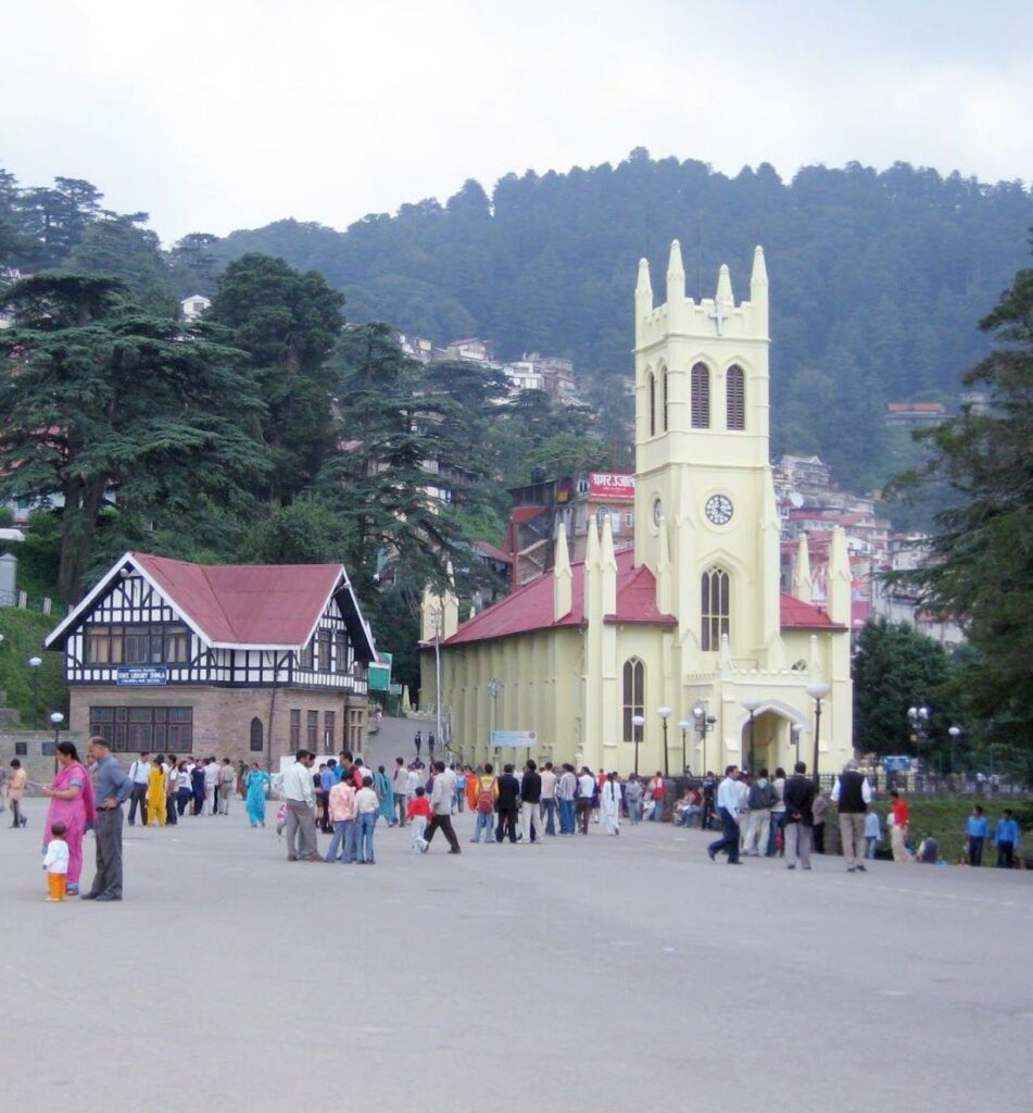 THE RIDGE SHIMLA - Shimla Manali tour packages from Delhi by car with driver