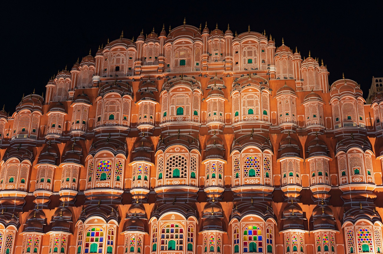Les meilleurs endroits à visiter à Jaipur Rajasthan, Bharat - Hawa Mahal